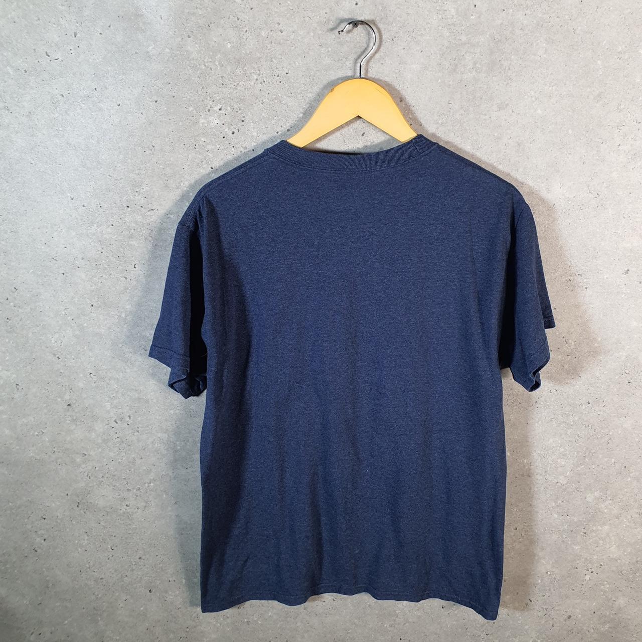 Vintage Disney Land Mickey Mouse T Shirt Men’s Medium Navy Blue Graphic Cartoon