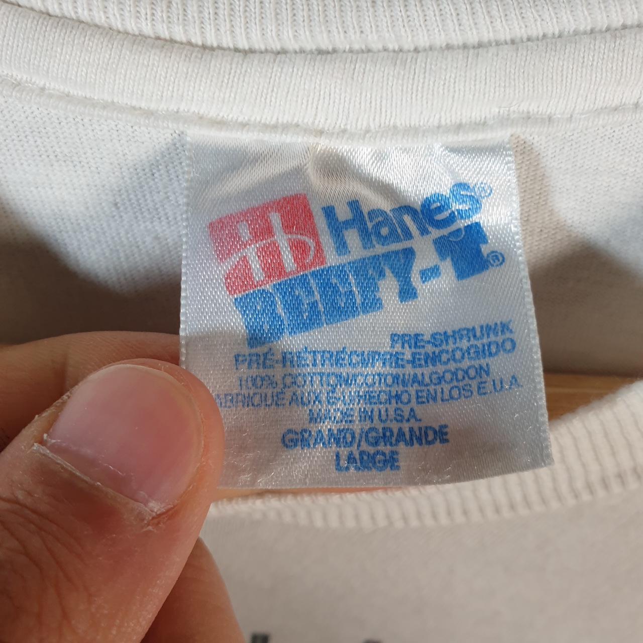 Vintage Hanes 1994 Spring Post Season Baseball Austin Single Stitch T Shirt Men’s Large White