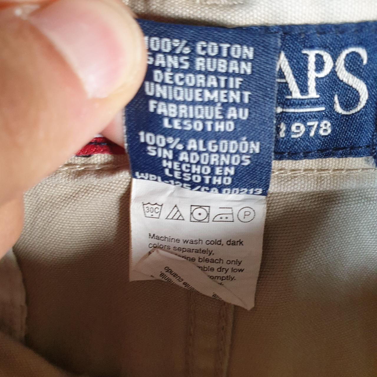 Vintage Chaps Ralph Lauren Shorts Jorts Cargo Men’s W33 Brown Baggy Cotton