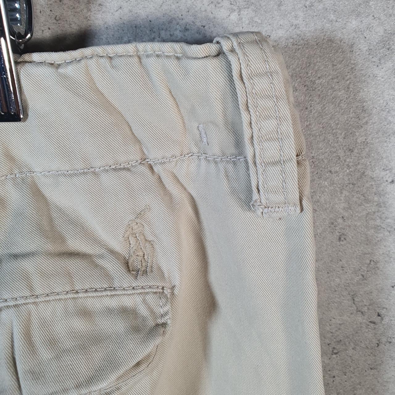 Vintage Ralph Lauren Polo Shorts Jorts Chino Cargo Men’s W40 Brown Baggy Cotton