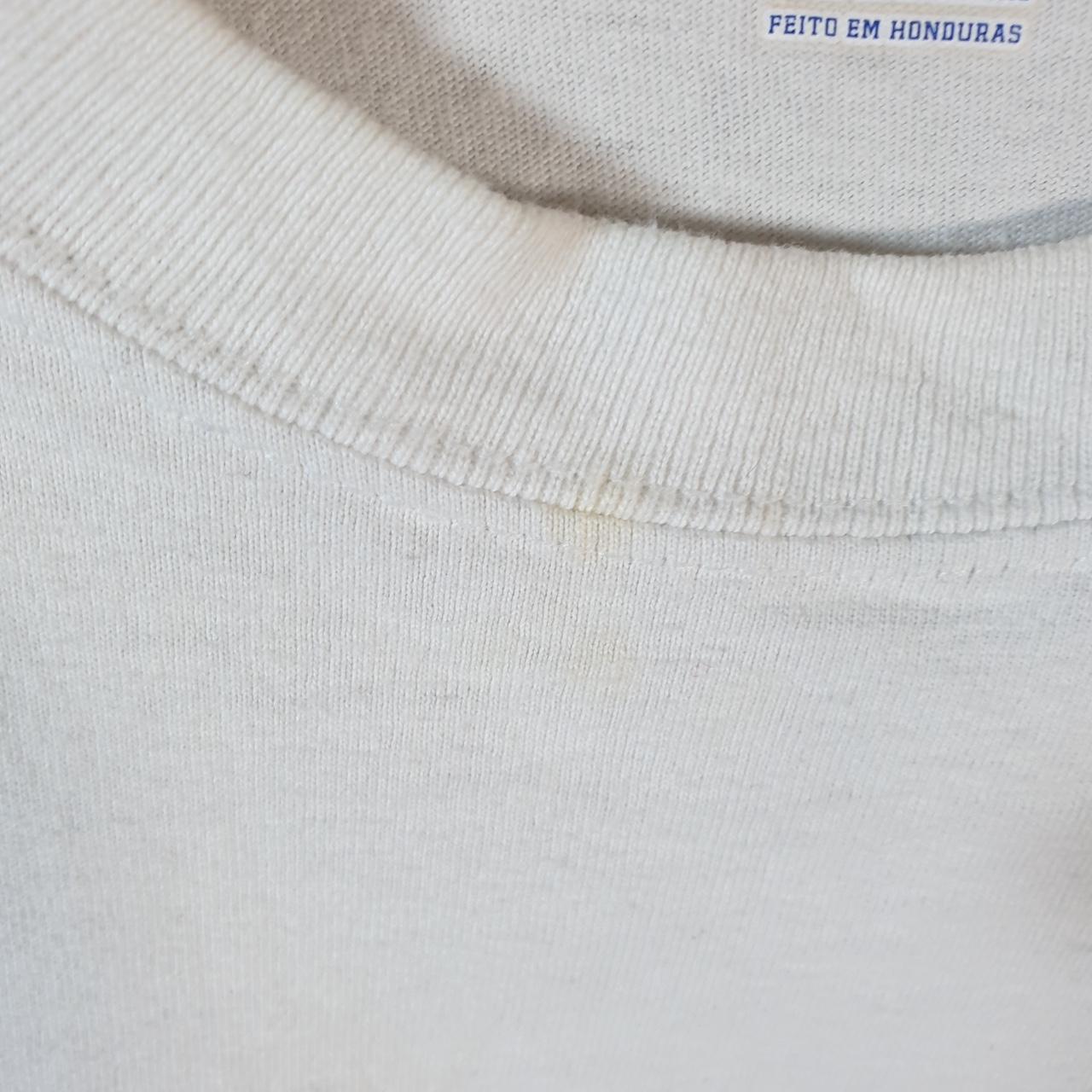 Vintage Champion Blank T Shirt Men’s 2XL White USA Athletic