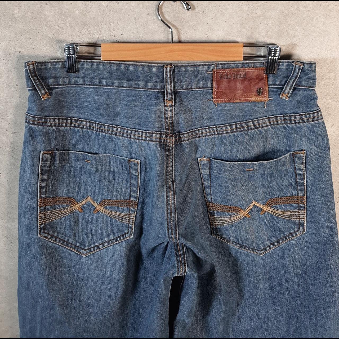 Vintage Ecko Unltd. Baggy Y2K Hip Hop Jeans Shorts Shorts Mens W36 Blue Denim USA A4673