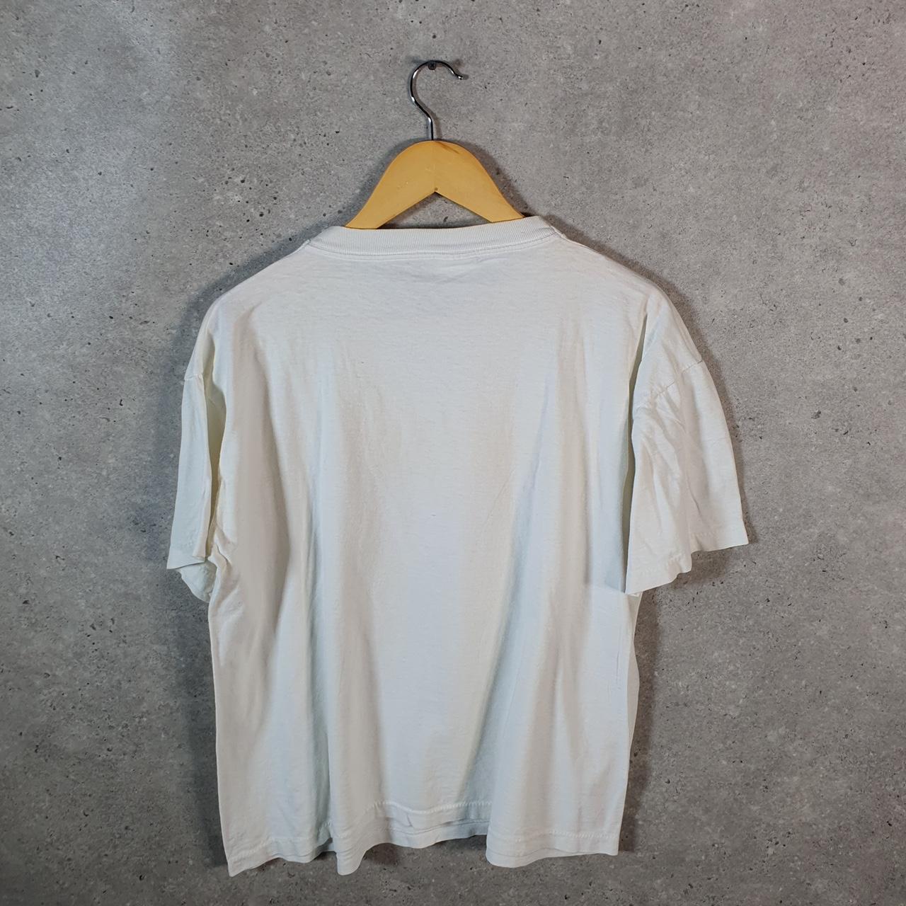 Vintage Washington DC Sunflowers 90s USA Single Stitch T Shirt Men’s Small White C9649