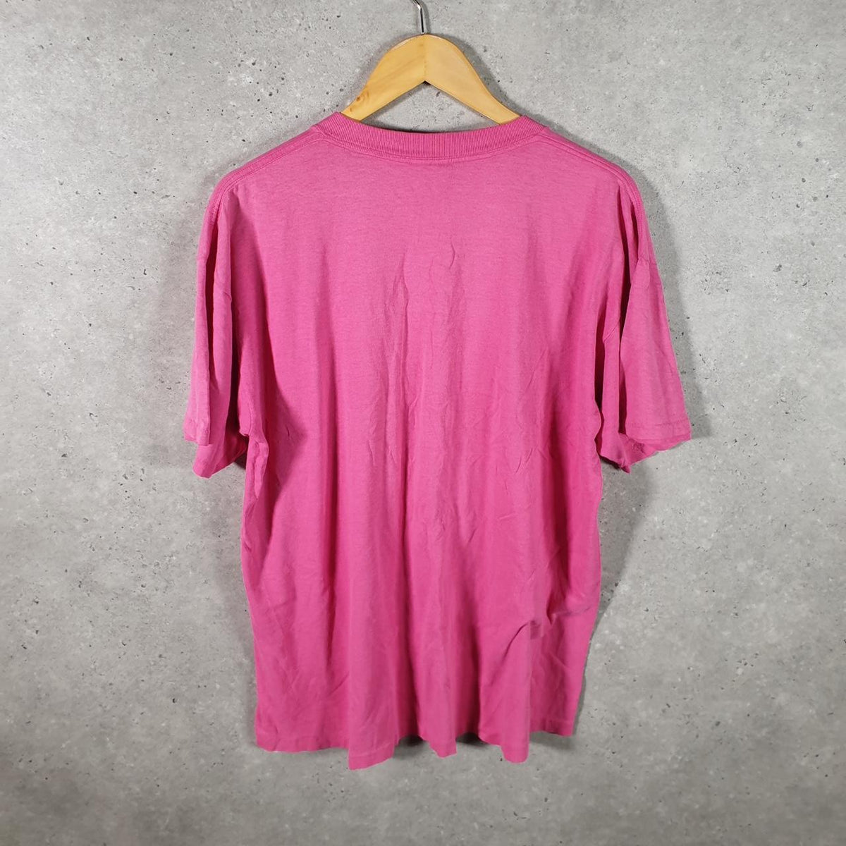 Vintage Oneita Power John Ascuagas Casino Nuggets T Single Stitch T Shirt Men’s XL Pink Big Fish Vintage