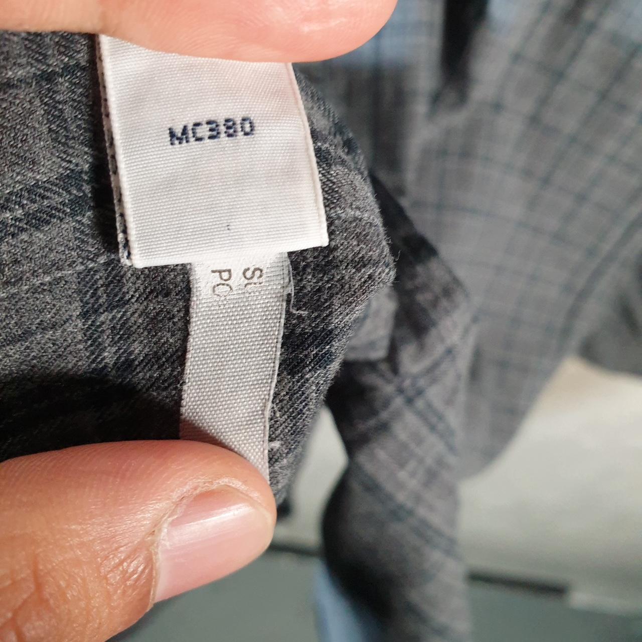 Vintage Ralph Lauren Button Down Shirt Men’s Small Grey Checkered Classic Fit Cotton Pony Big Fish Vintage