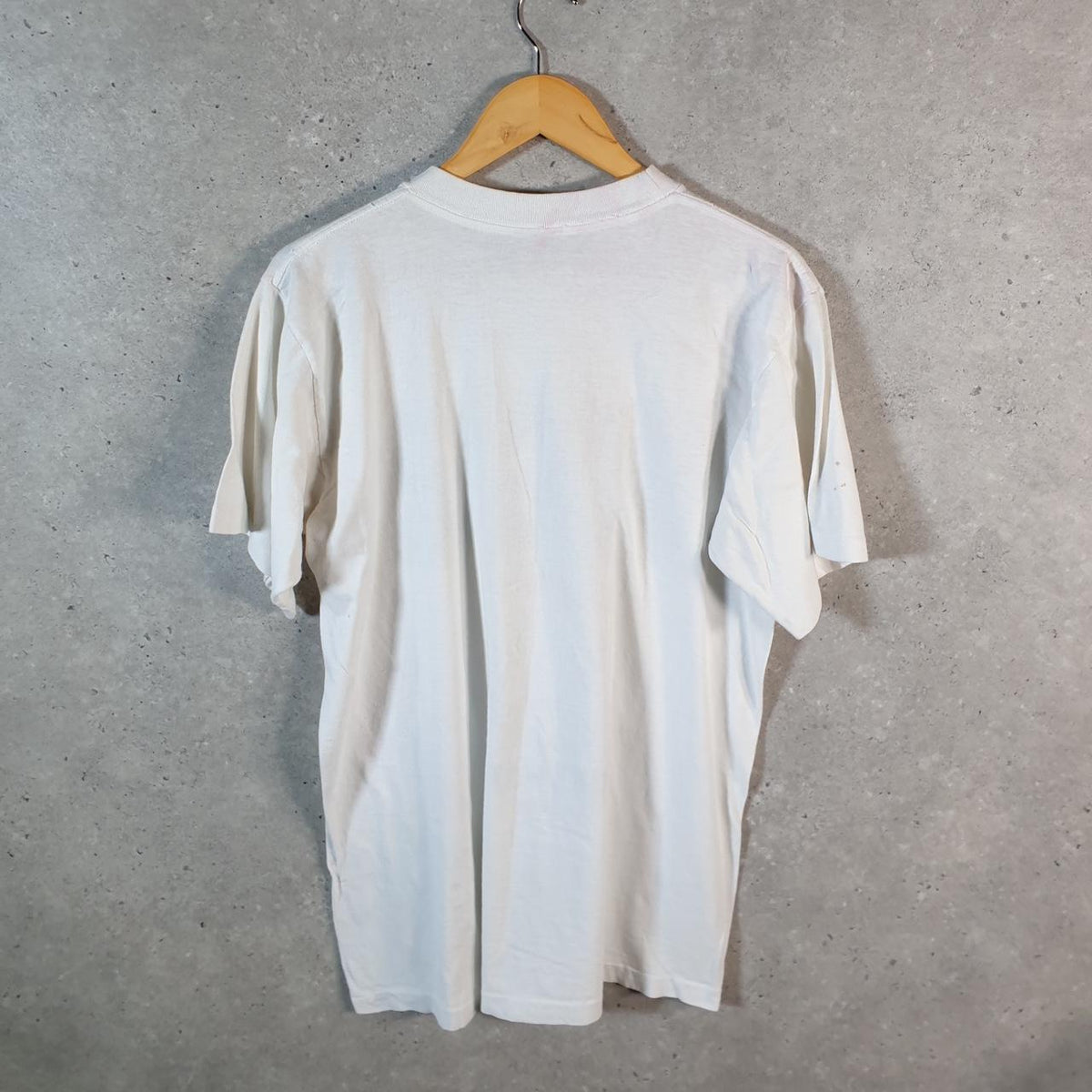 Vintage Bigger Softball Frozen Ropes USA Single Stitch T Shirt Men’s Medium White C8352