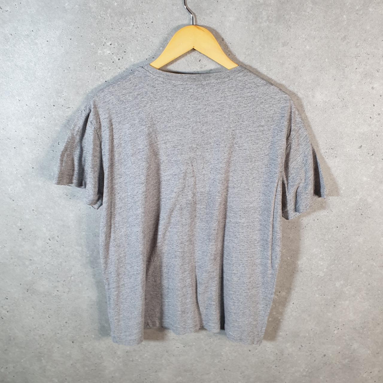 Vintage Ralph Lauren Polo Sport T Shirt Men’s Small Grey Classic Fit Embroidered Pony