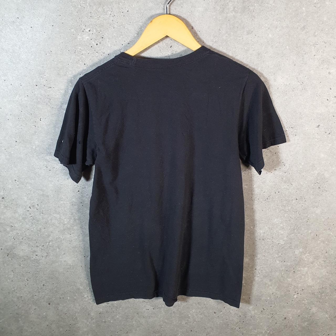 Vintage Adidas Go To Tee T Shirt Men’s Small Black Three Stripes Logo Athletic