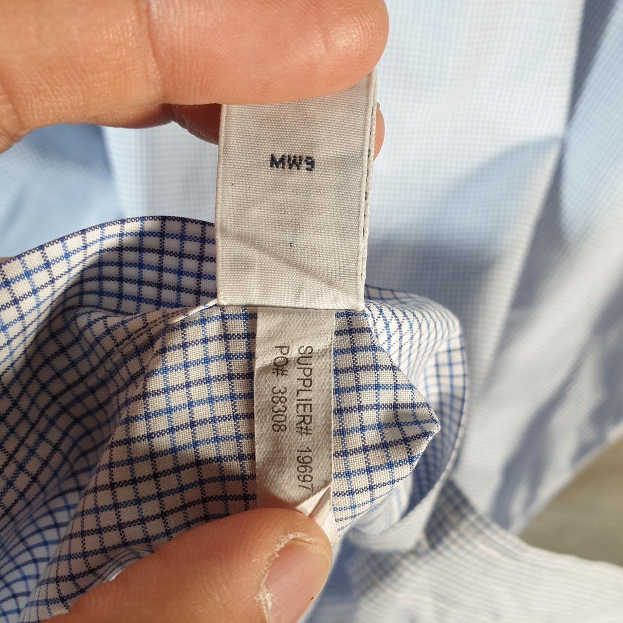 Vintage Ralph Lauren Button Down Shirt Men’s XL Blue Checkered Classic Fit Cotton Pony