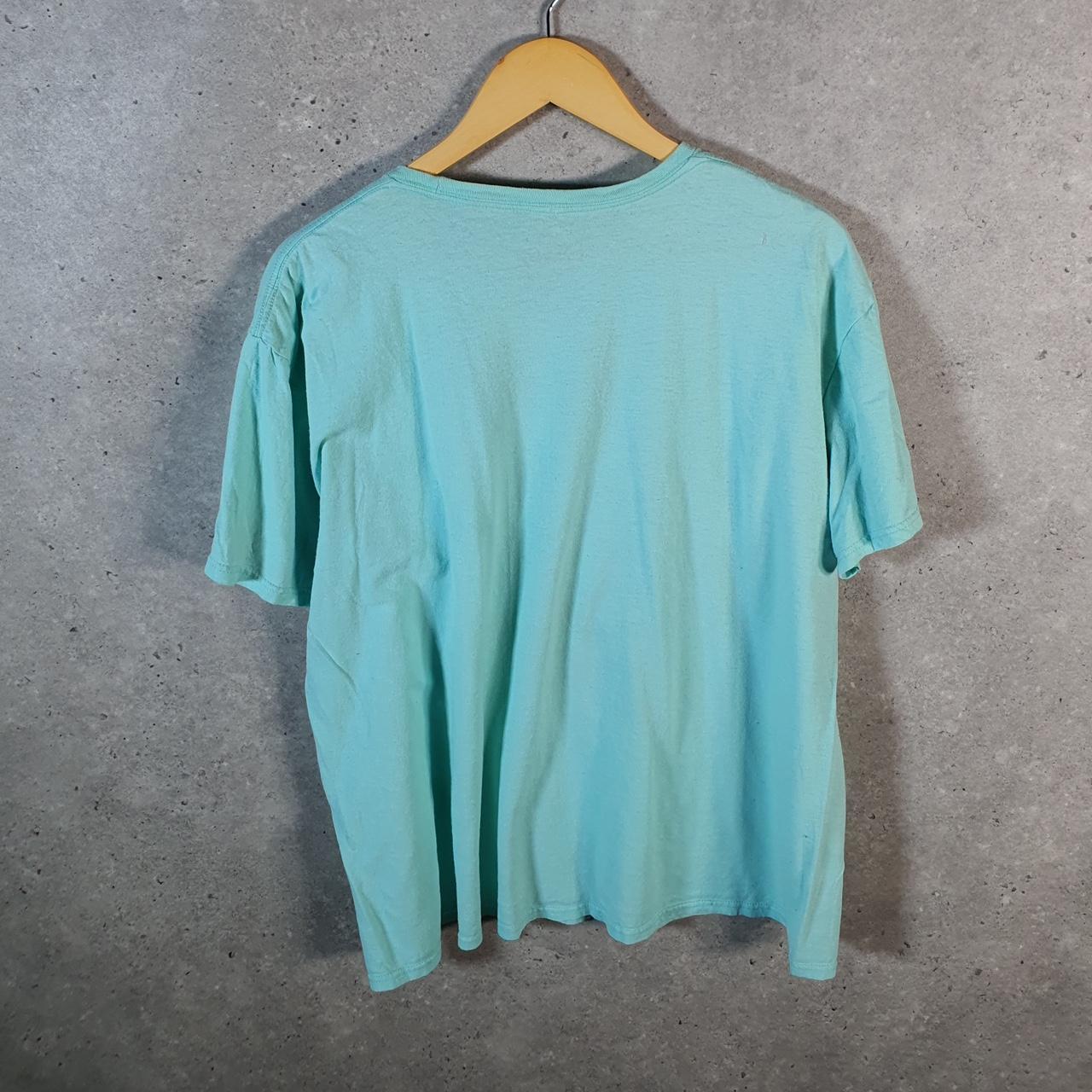 Vintage Disney Family Fun Land Mickey Mouse T Shirt Men’s XL Blue Graphic Cartoon