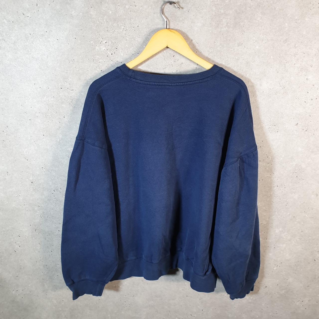 Vintage Russell Athletic Sweatshirt Men’s 2XL Navy Blue USA Baggy Blank