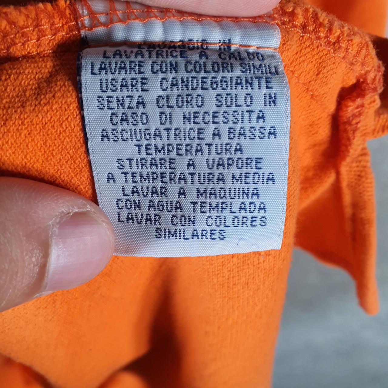 Vintage Ralph Lauren Polo Shirt Men’s Small Orange Classic Fit Chief Keef Big Pony