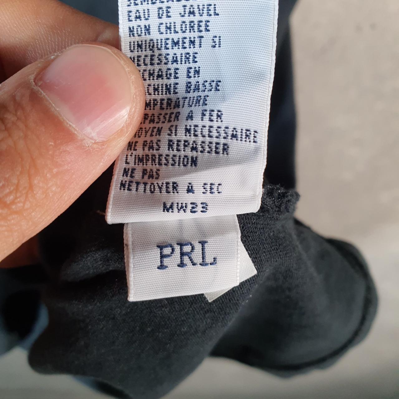 Vintage Ralph Lauren Polo Sport T Shirt Men’s Medium Black Slim Fit Embroidered Pony C8663