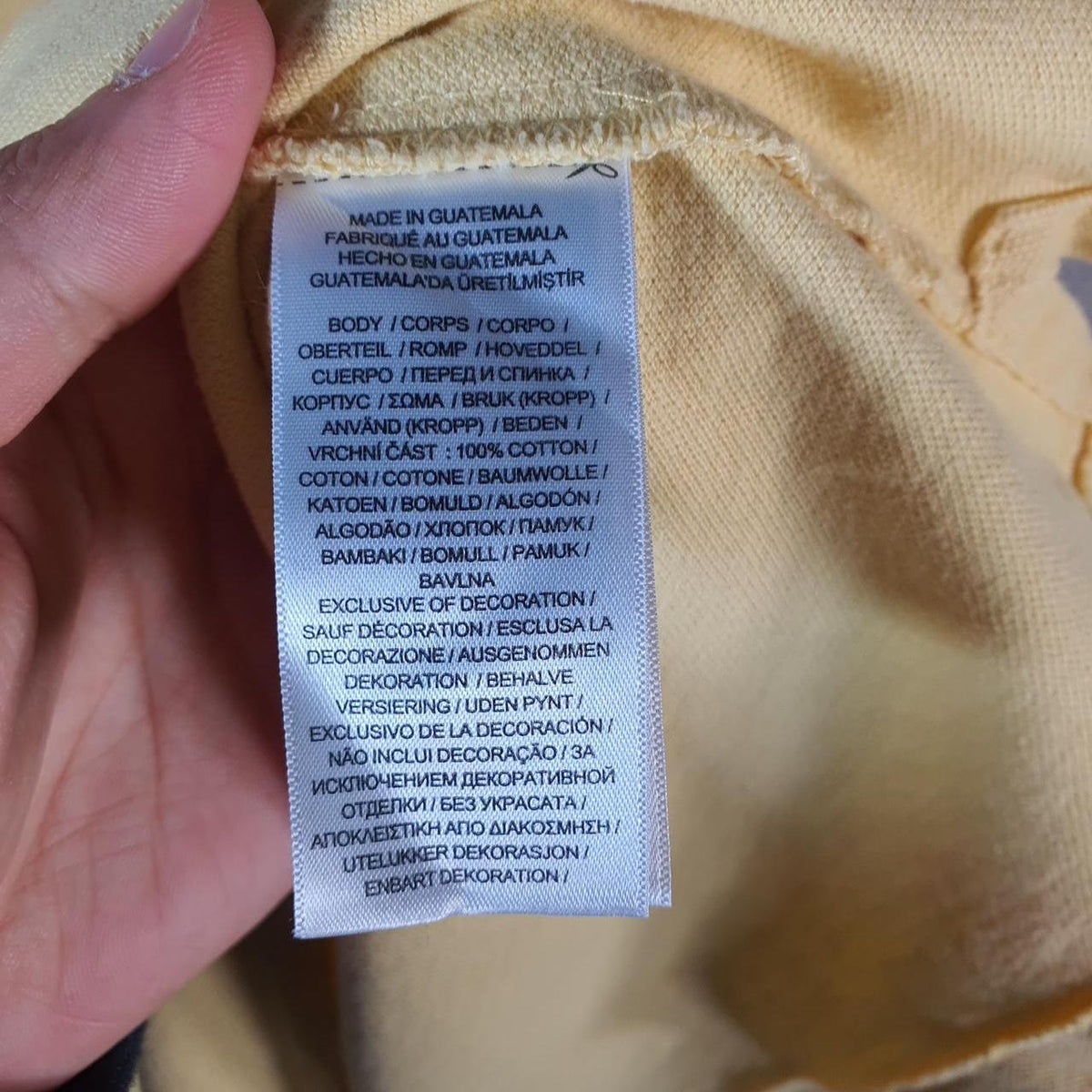 Vintage Ralph Lauren Polo Shirt Men’s 2XL Yellow Classic Fit Cotton Embroidered Pony