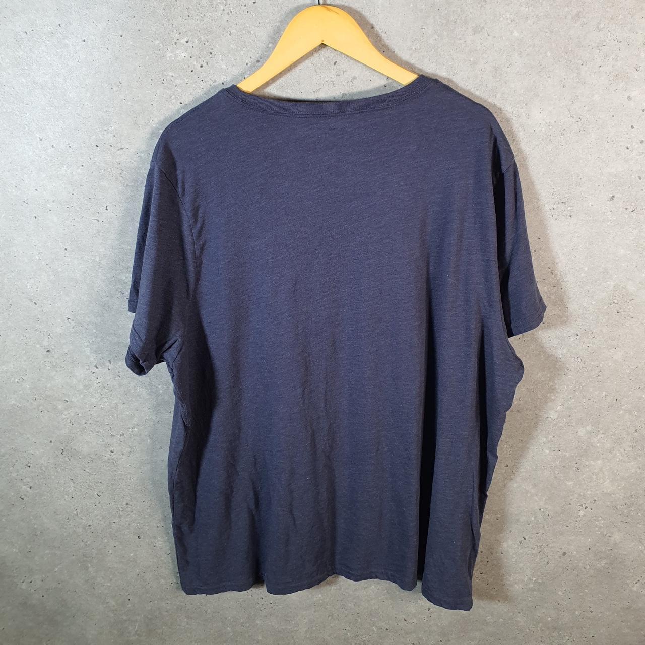 Vintage Disney Land Mickey Mouse T Shirt Shirt Womens  2XL Navy Blue Graphic Cartoon