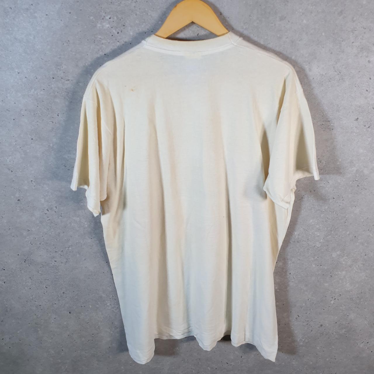 Vintage Fruit of the Loom Shake N Bake Chicken 90s Single Stitch T Shirt Men’s XL Beige