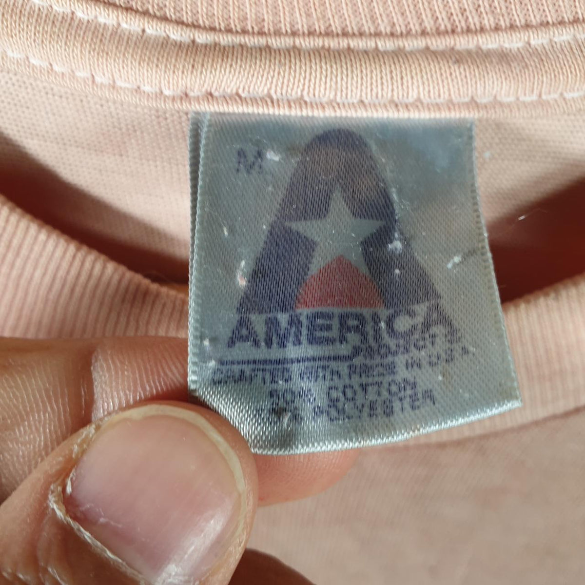 Vintage Puerto Rico Monumentos Historicos Graphic 90s USA Single Stitch T Shirt Men’s M Pink