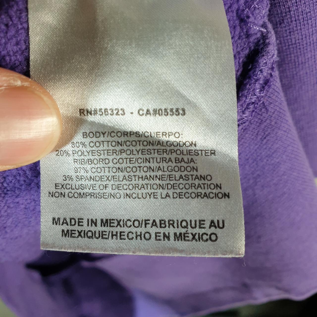 Vintage Nike Centre Swoosh Loras Softball Hoodie Men’s Medium Purple Swoosh Y2K