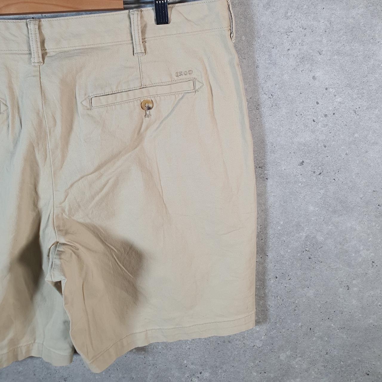 Vintage Izod Golf Chino Shorts Jorts Cargo Men’s W40 Brown Baggy Cotton A4439