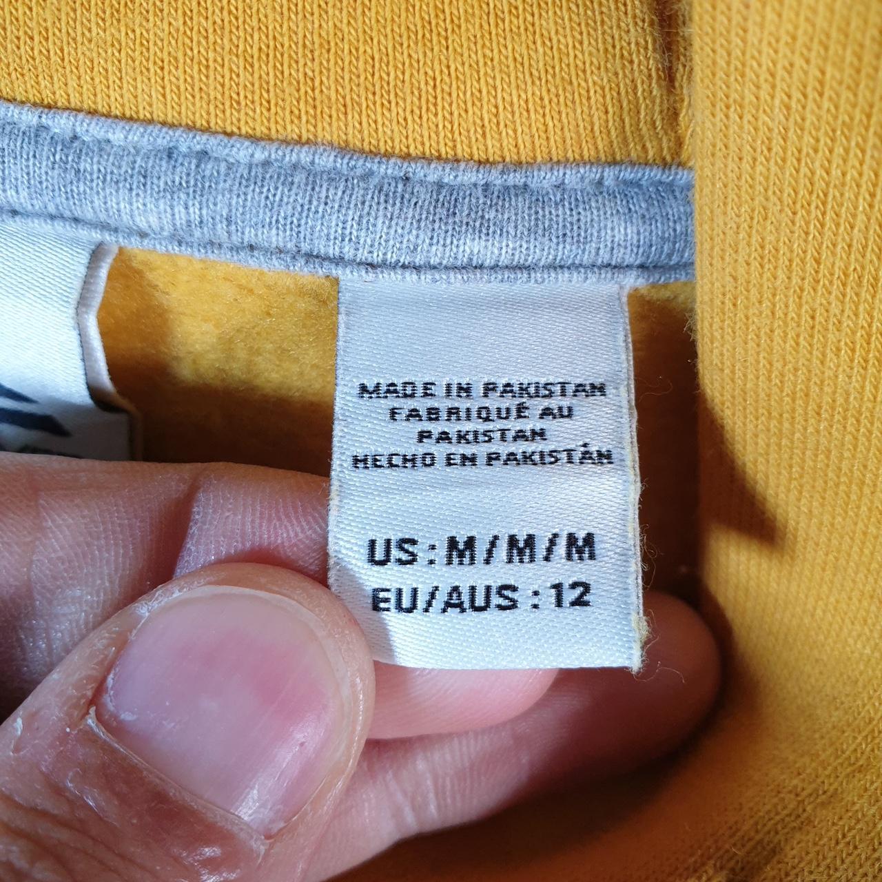 Quiksilver Graphic Hoodie Womens Medium Yellow Pullover