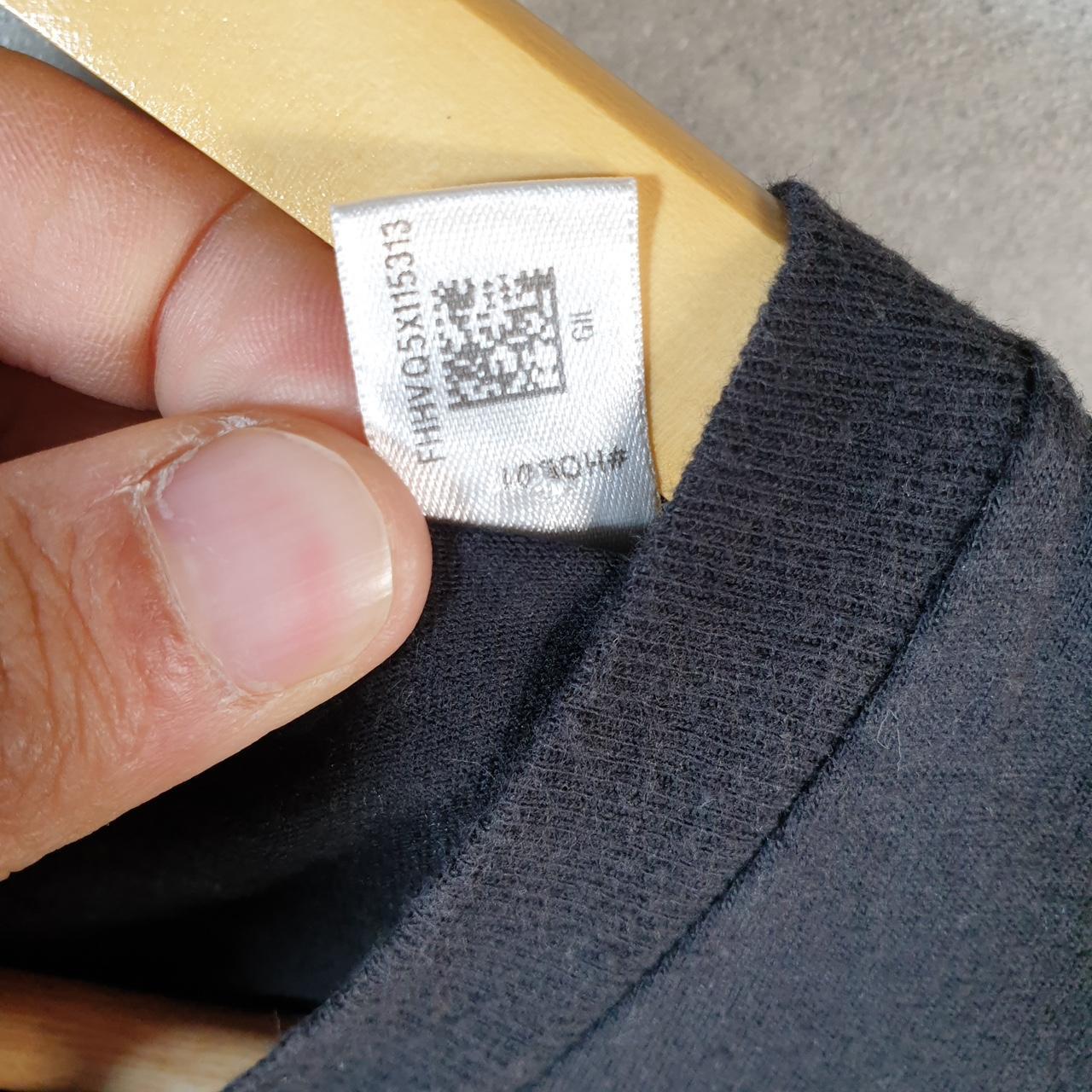 Vintage Adidas Amplifier Spellout T Shirt Men’s Large Black Three Stripes Logo Athletic