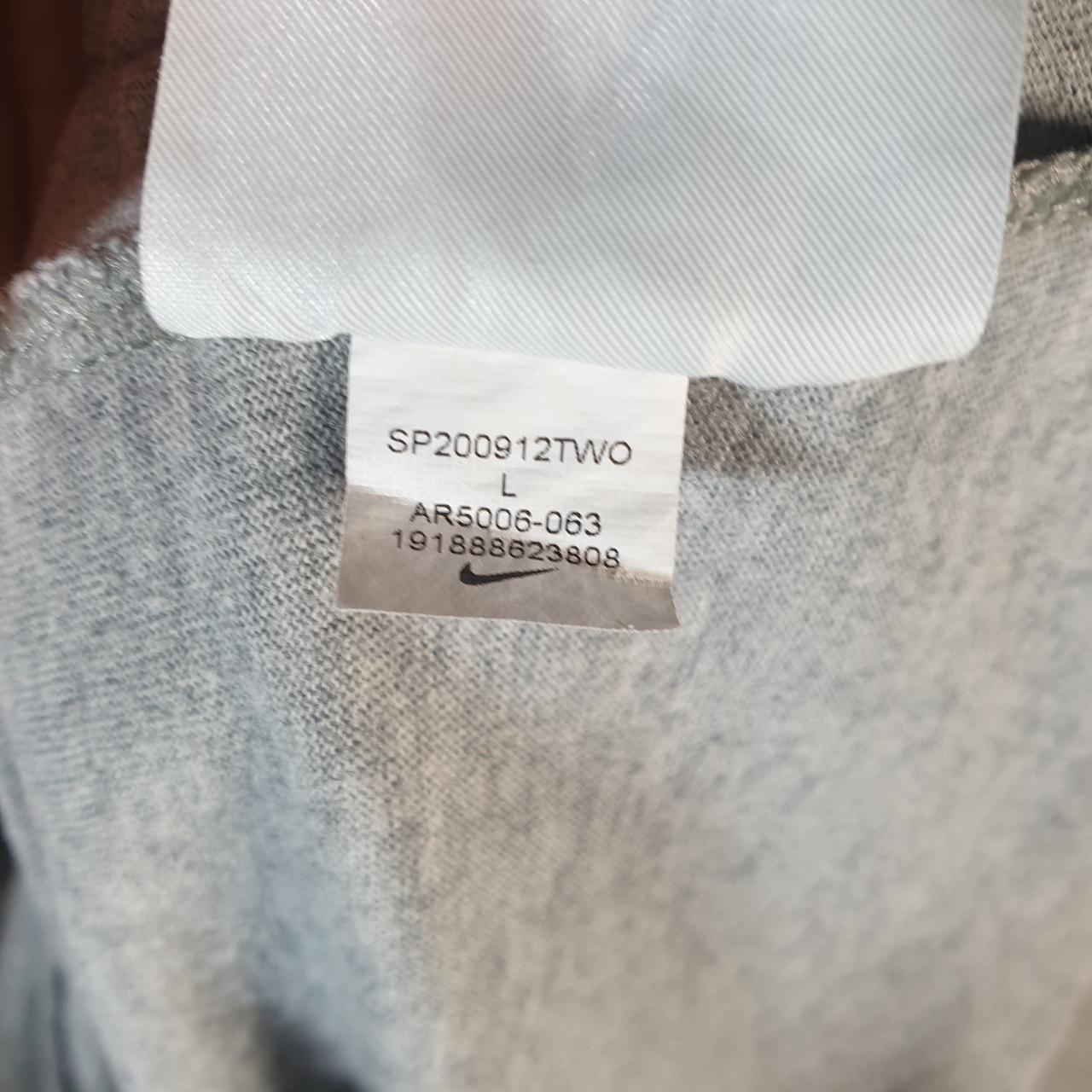 Vintage Nike Just Do it Spellout T Shirt Men’s Large Grey Logo Swoosh Athletic