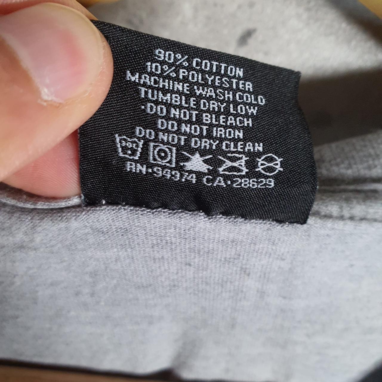 Vintage Stussy Spellout Printed T Shirt Men’s Large Grey Graphic Short Sleeve