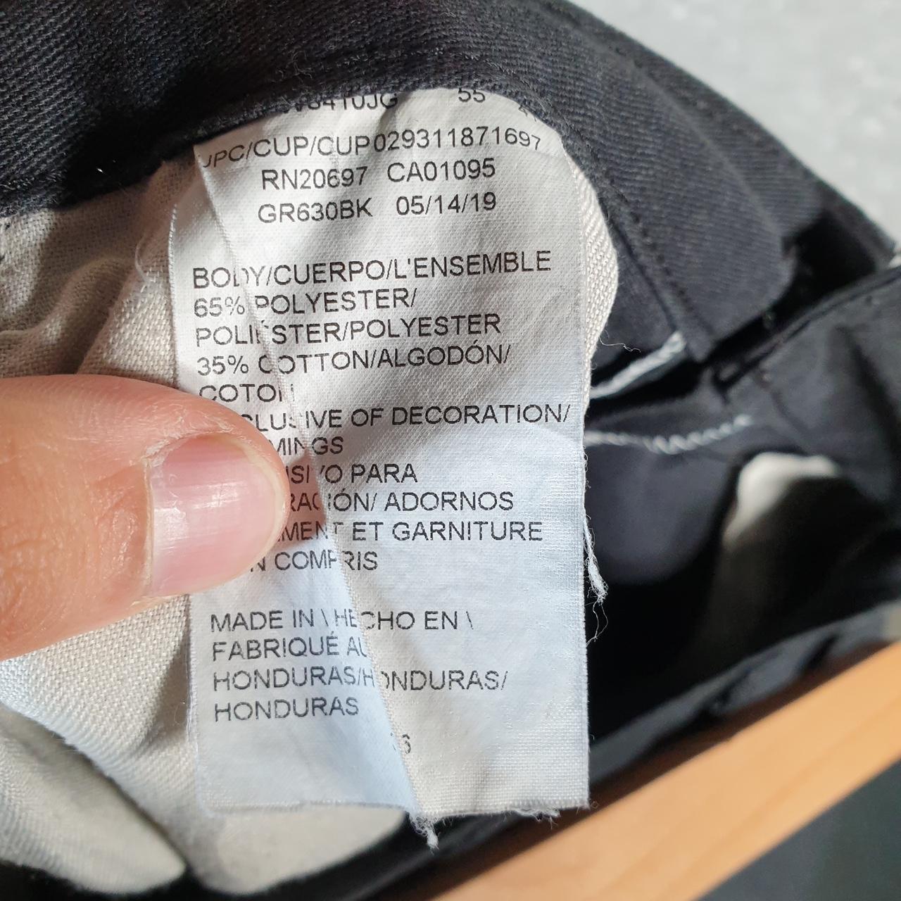 Vintage Dickies Baggy Chino Shorts Jorts Cargo Mens W36 Black Relaxed Fit