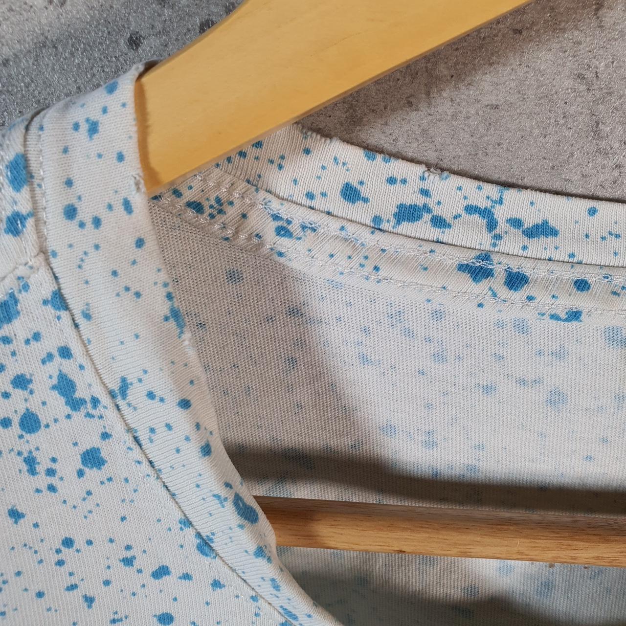 Vintage Nike Spellout Club T Shirt Men’s Large Blue Logo Swoosh Loose Fit Athletic