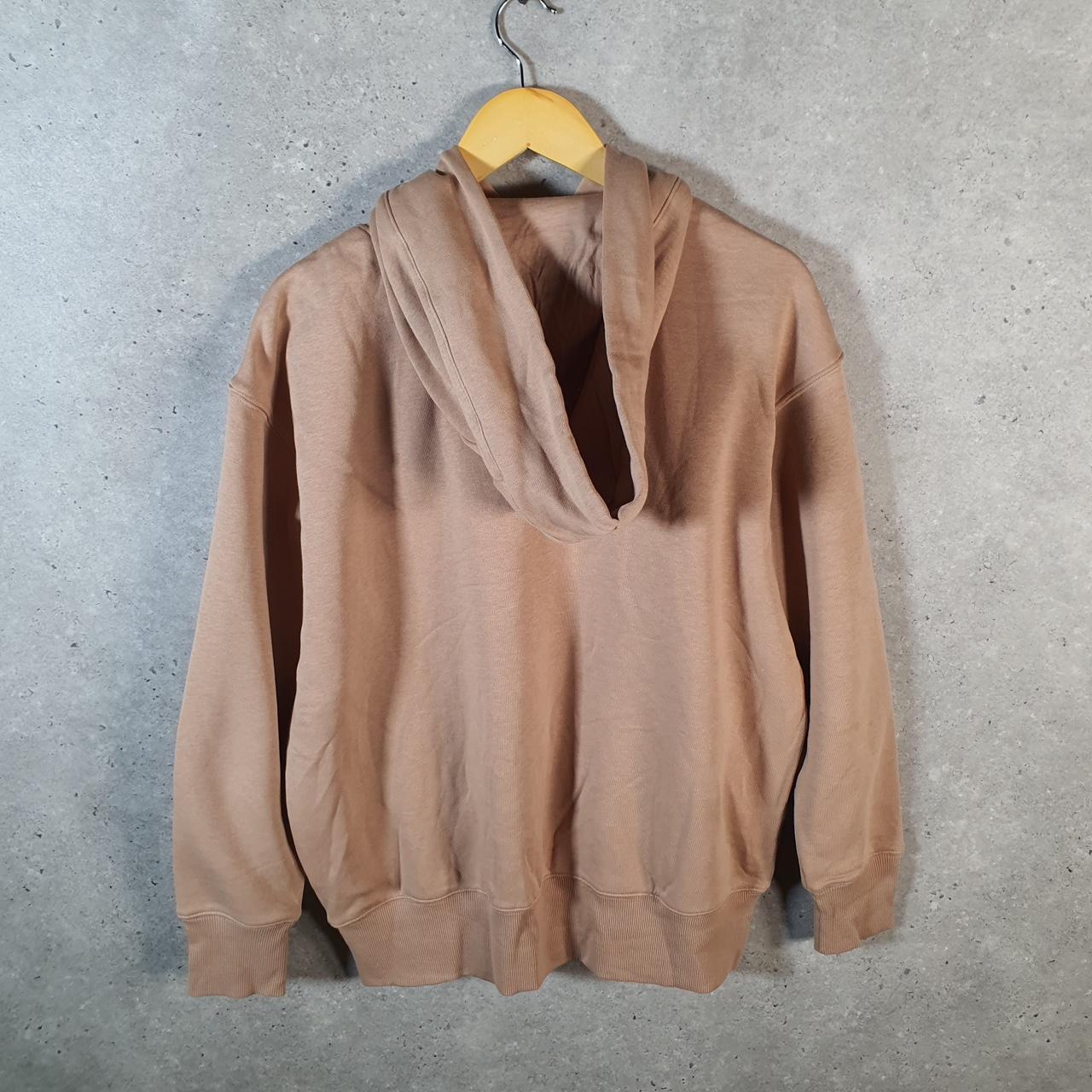 Vintage Nike Centre Swoosh Embroidered Hoodie Men’s XS Brown Y2K Pullover