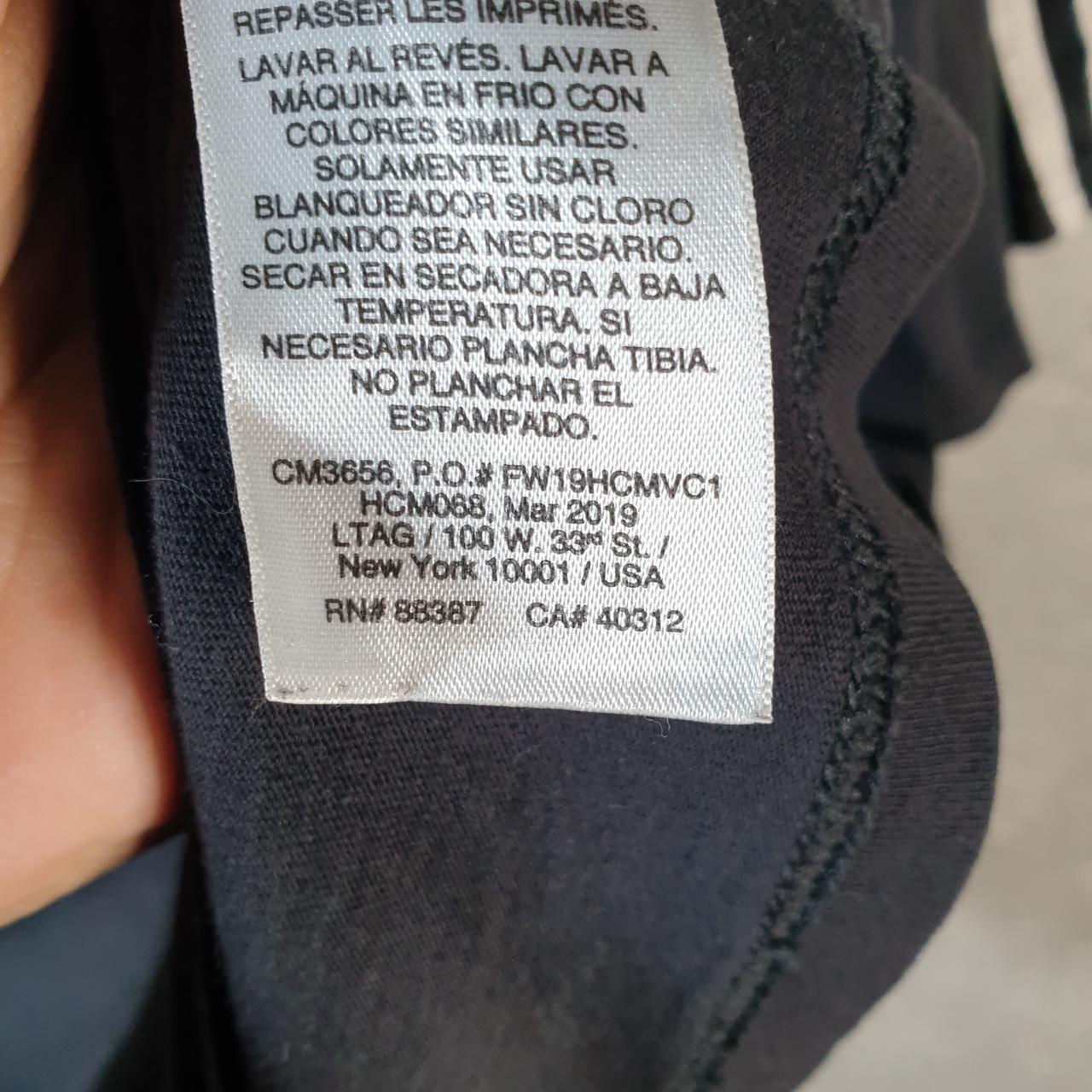 Vintage Adidas Spellout T Shirt Womens Large Black White Three Stripes Athletic Logo