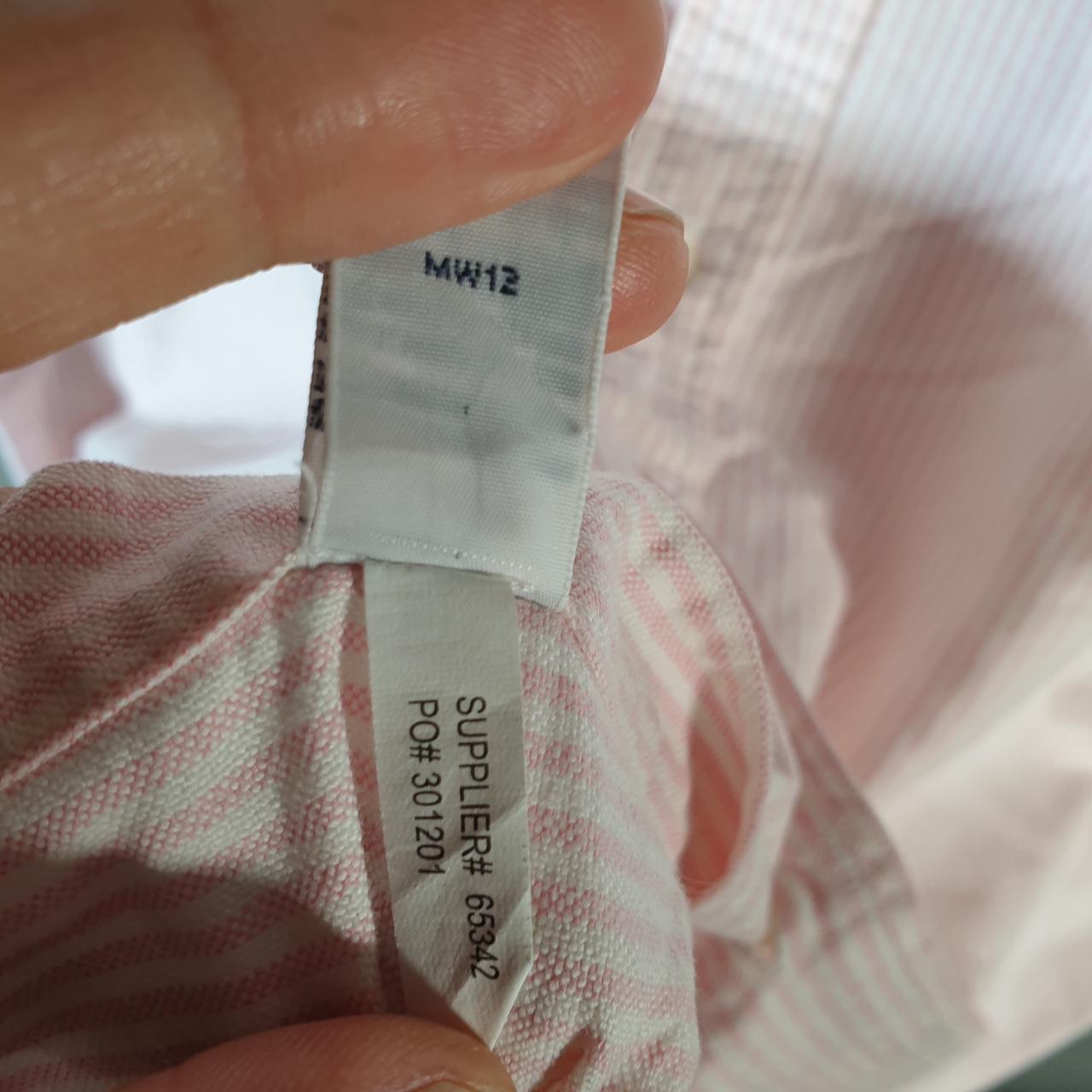 Vintage Ralph Lauren Button Down Shirt Men’s XL Pink Striped classic Fit Pony Cotton