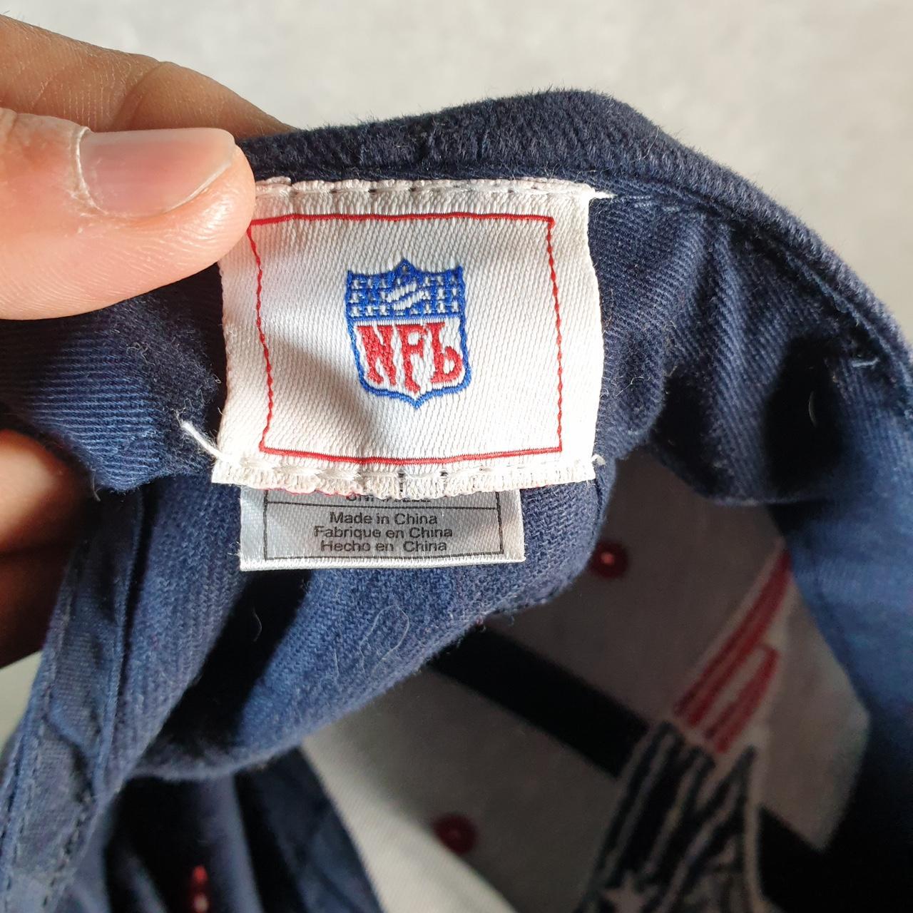 Vintage NFL New England Patriots Cap Men’s USA Spellout Athletic C8540