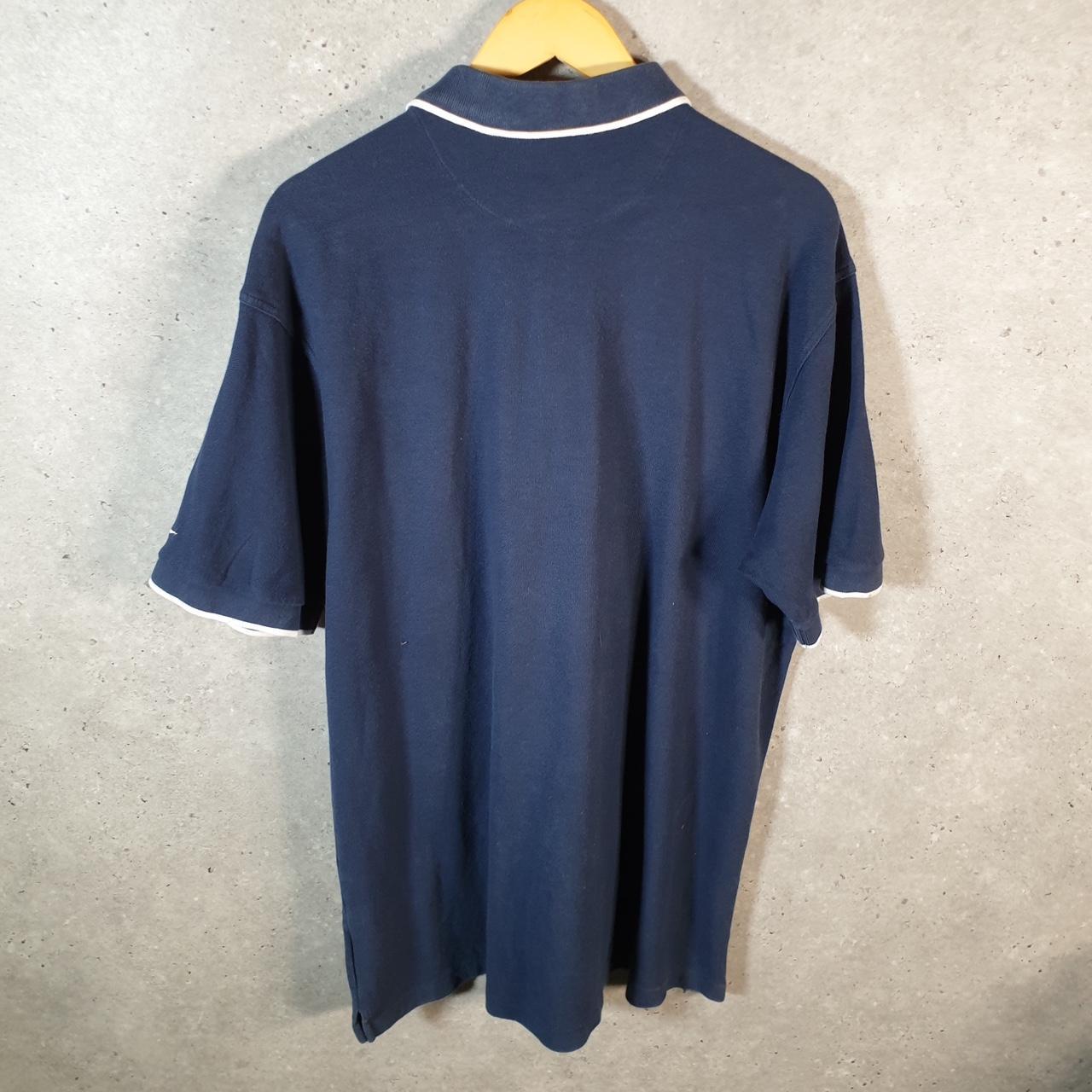 Vintage Nike Club Golf Embroidered Polo Shirt Men’s 2XL Casual Blue Swoosh Athletic