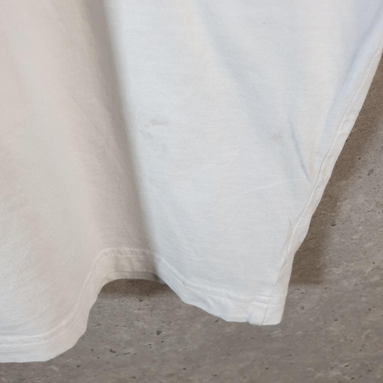 Vintage Adidas Splash Time T Shirt Men’s XL White Three Stripes Logo Athletic