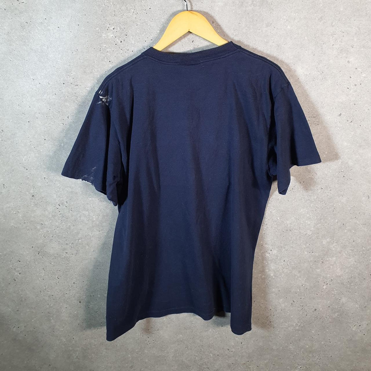 Vintage Peanuts Embroidered 90s USA Single Stitch T Shirt Men’s Large Blue