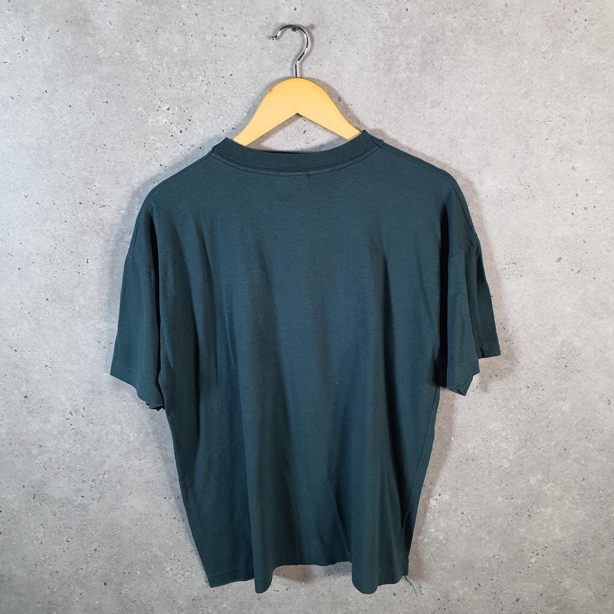 Vintage WorldPro Niagara Falls Canada Embroidered 90s USA Single Stitch T Shirt Men’s Medium Green