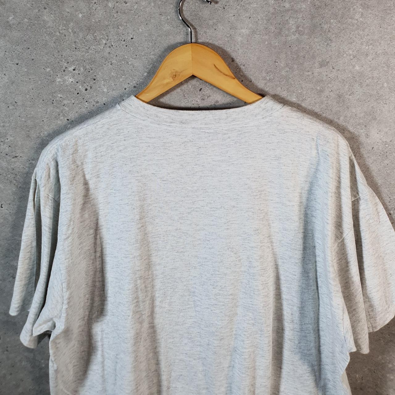 Vintage 1992 John D Wibberley Mountain Bike USA Single Stitch T Shirt Men’s Large Grey C7978