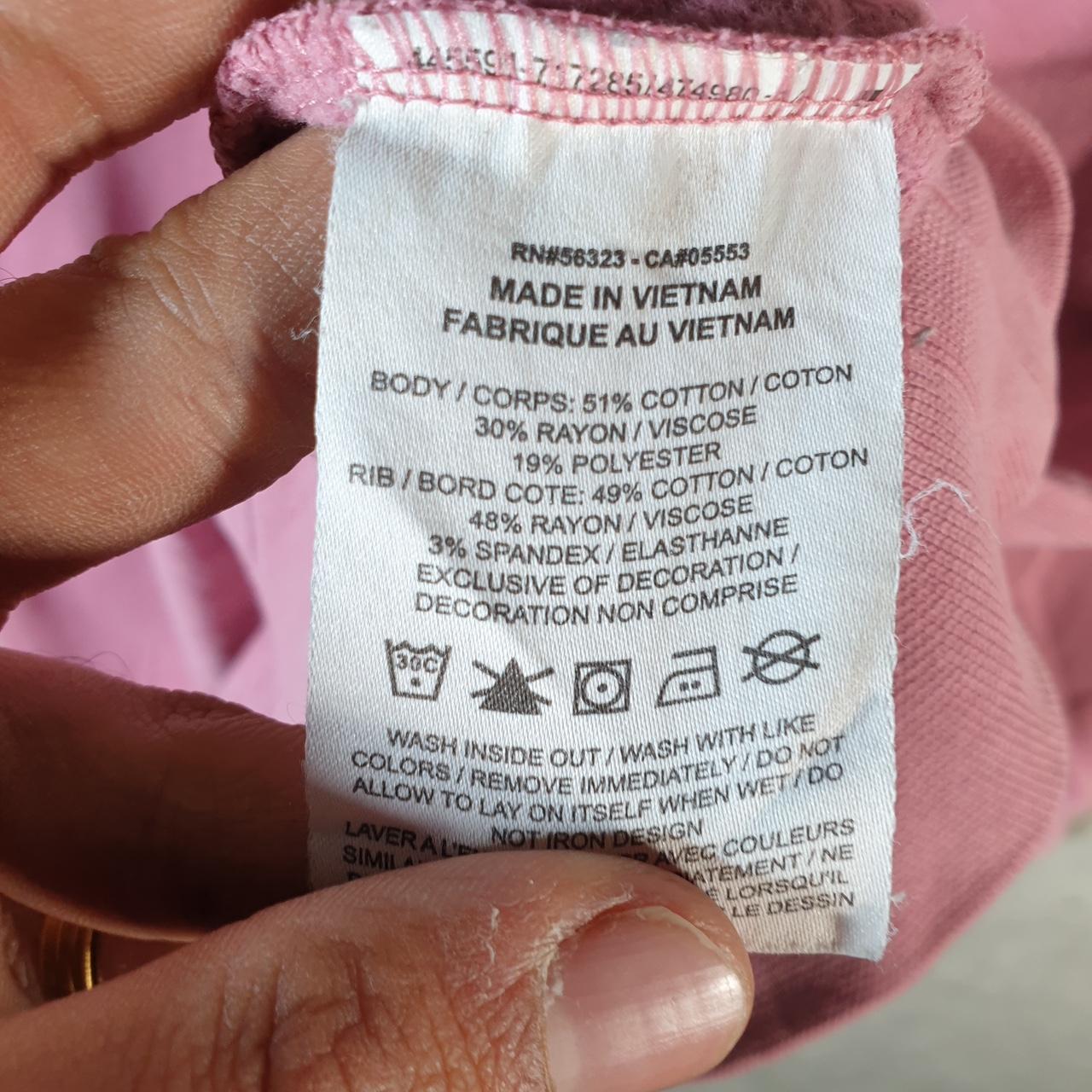 Vintage Nike Embroidered Spellout Sweatshirt Womens M Pink Swoosh Y2K