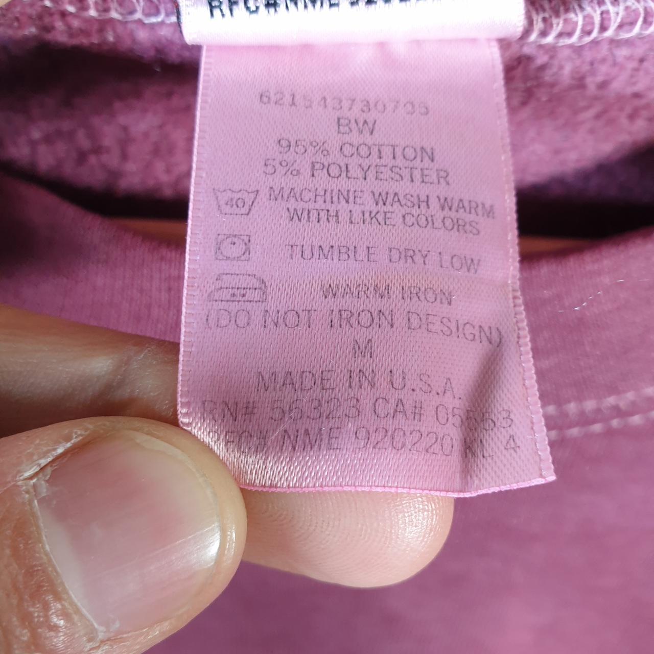 Vintage Nike 90s USA Sweatshirt Mens Medium Pink Swoosh Y2K Pullover Logo