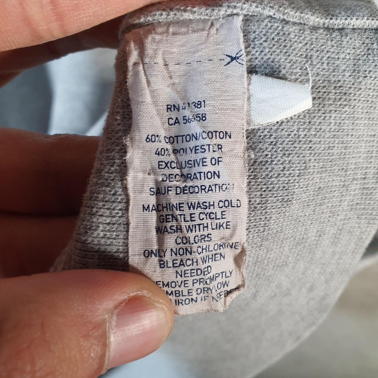 Vintage Ralph Lauren Polo Heavyweight Hoodie Men’s XL Grey Cotton Pullover Pony