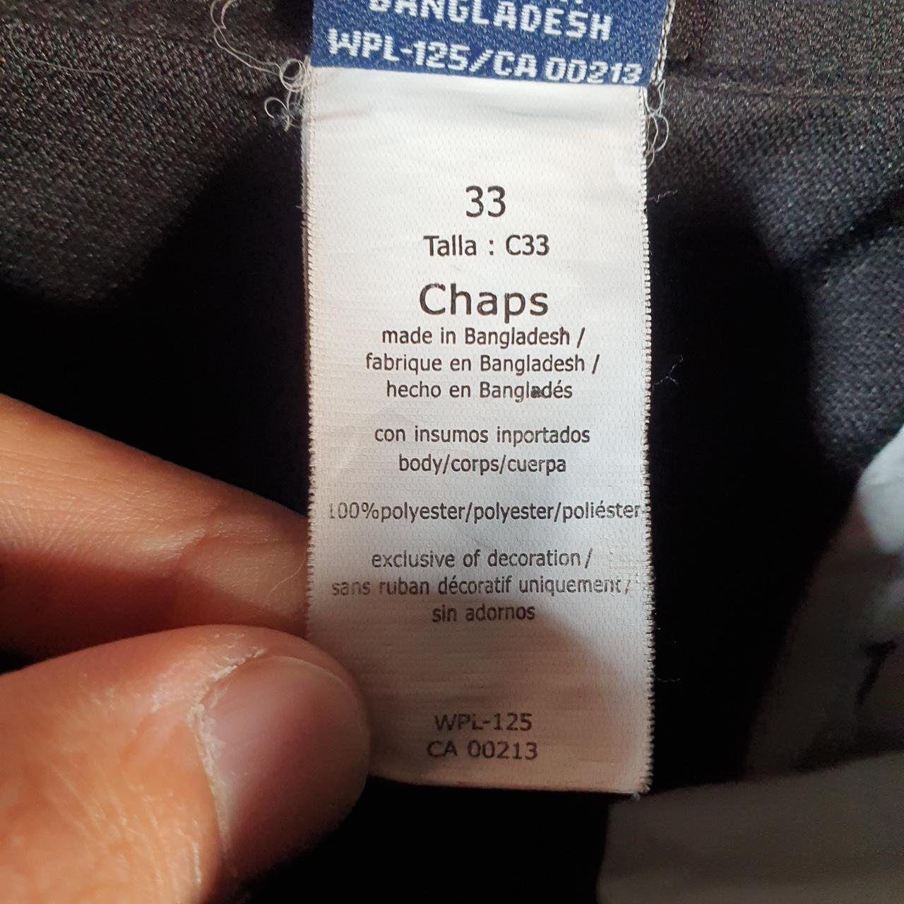 Vintage Chaps Ralph Lauren Polo Shorts Jorts Cargo Men’s W33 Black Baggy Cotton A4446