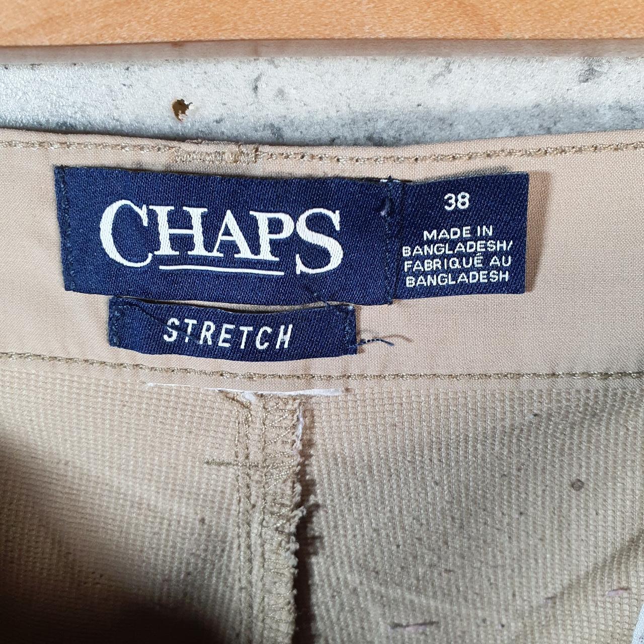 Vintage Chaps Ralph Lauren Chino Shorts Jorts Cargo Men’s W38 Brown Baggy Cotton