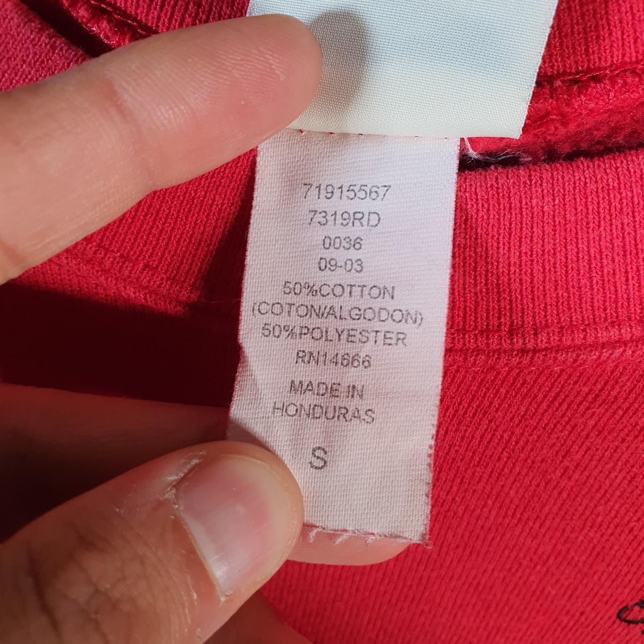 Vintage Lee Heavyweight Sweatshirt Men’s Small Red USA Sullivan School Embroidered