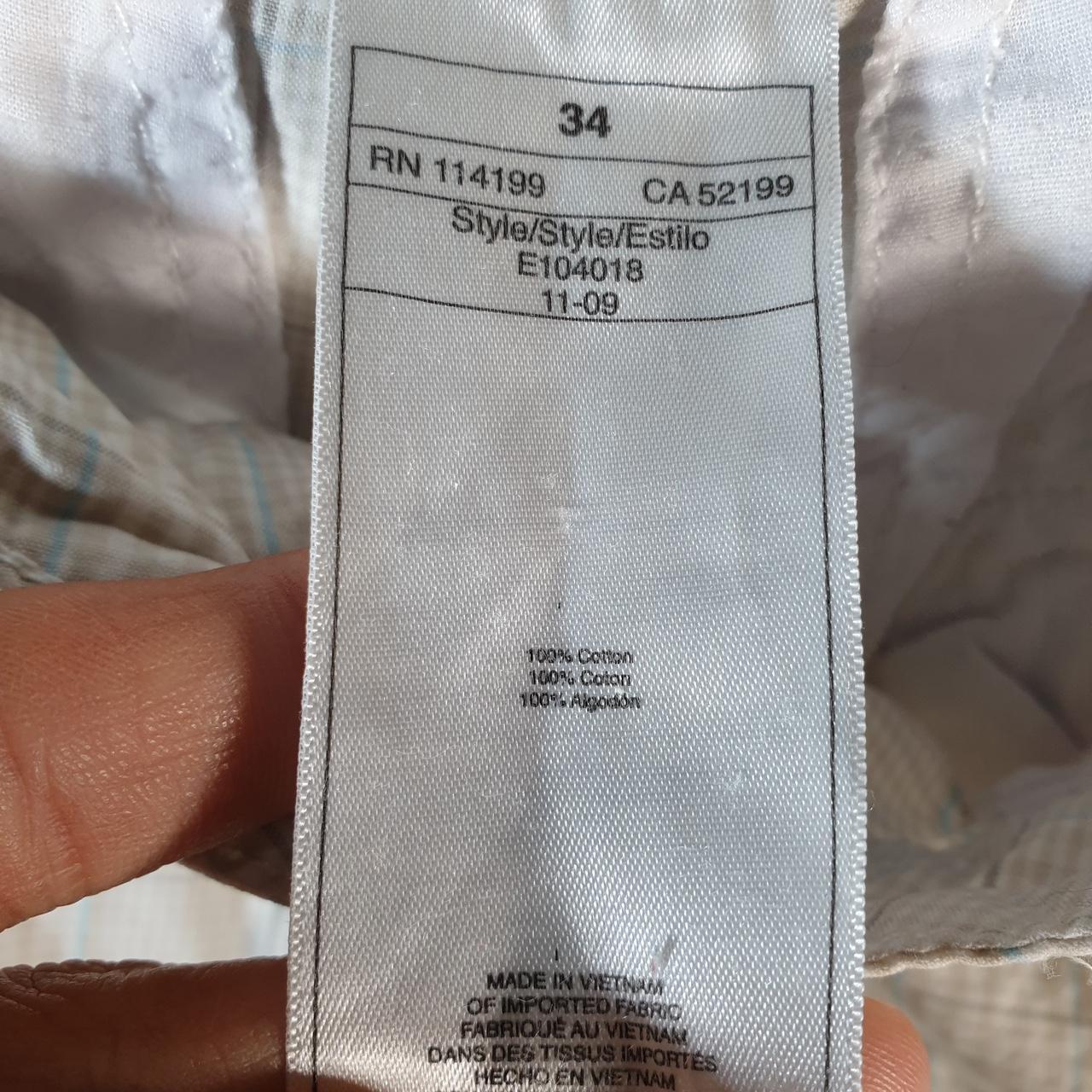 Vintage Quiksilver Chino Shorts Jorts Cargo Men’s W34 Checkered White Baggy Cotton