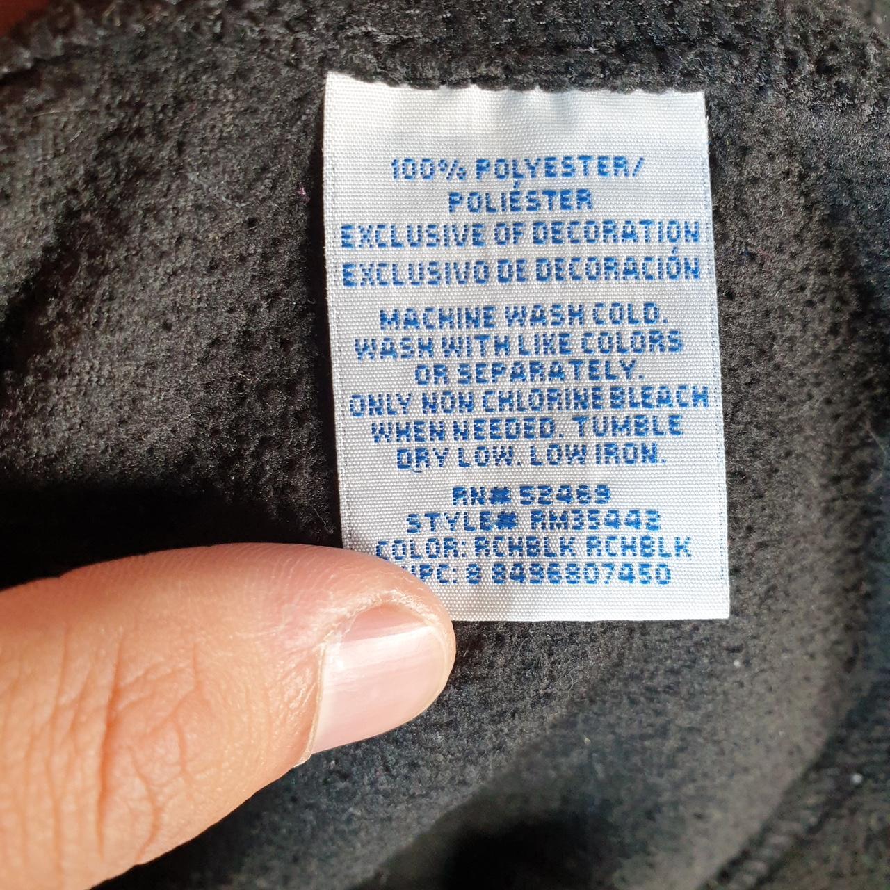 Vintage Starter Fleece Sweatshirt Jacket Mens Medium Black Full Zip Embroidered Logo