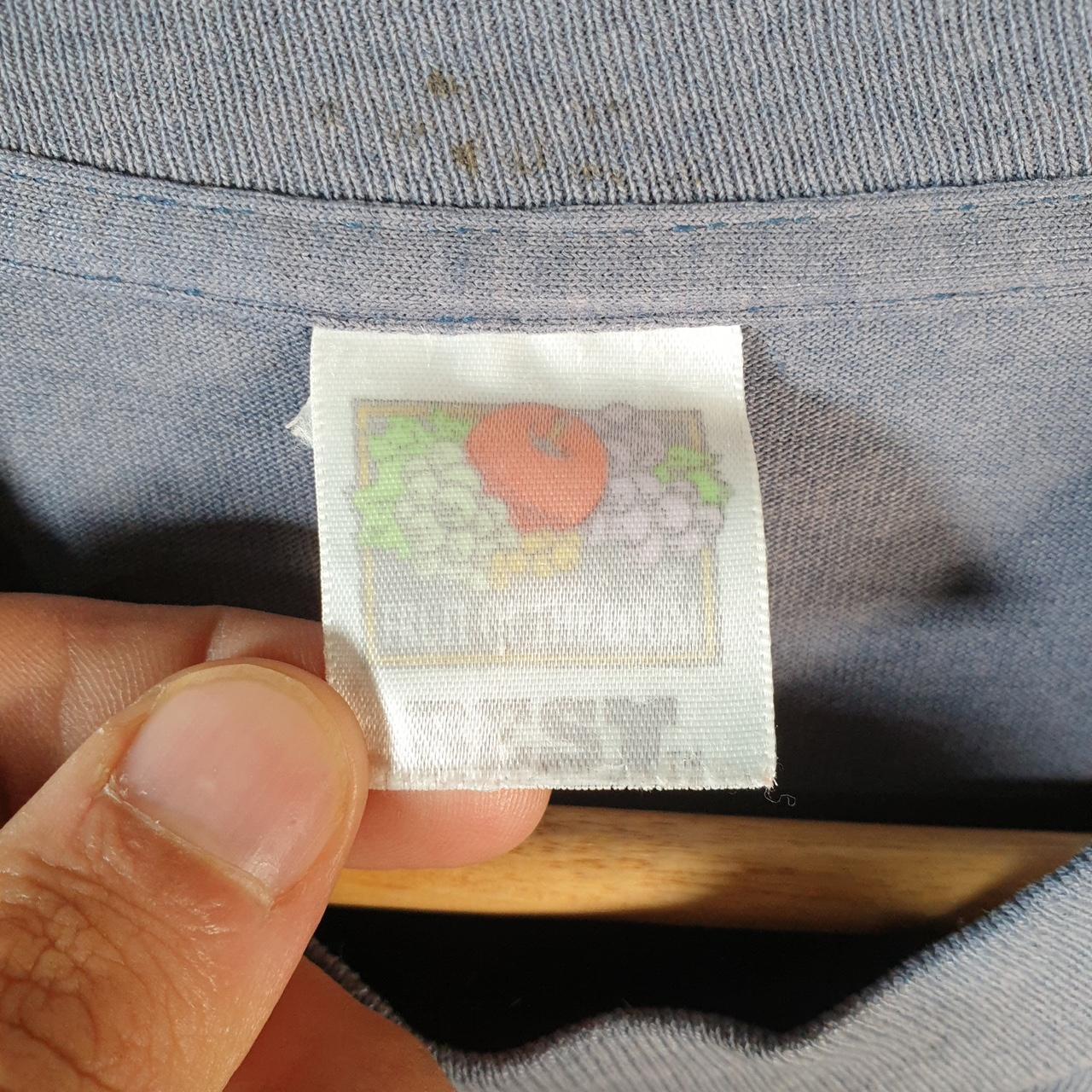 Vintage Fruit Of The Loom Ithaca Basketball 90s USA Single Stitch T Shirt Men’s Medium Grey