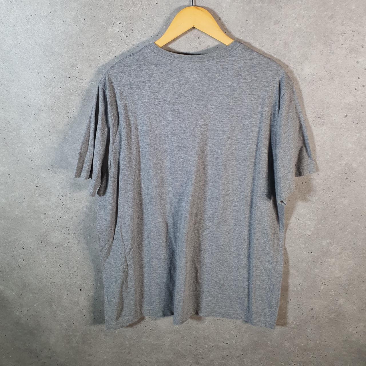 Vintage Nike Just Do It T Shirt Mens XL Grey Printed Logo Swoosh Athletic