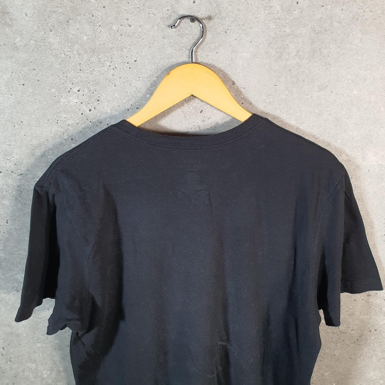 Vintage Ralph Lauren Polo Sport T Shirt Men’s Medium Black  Classic Fit Embroidered Pony C8716