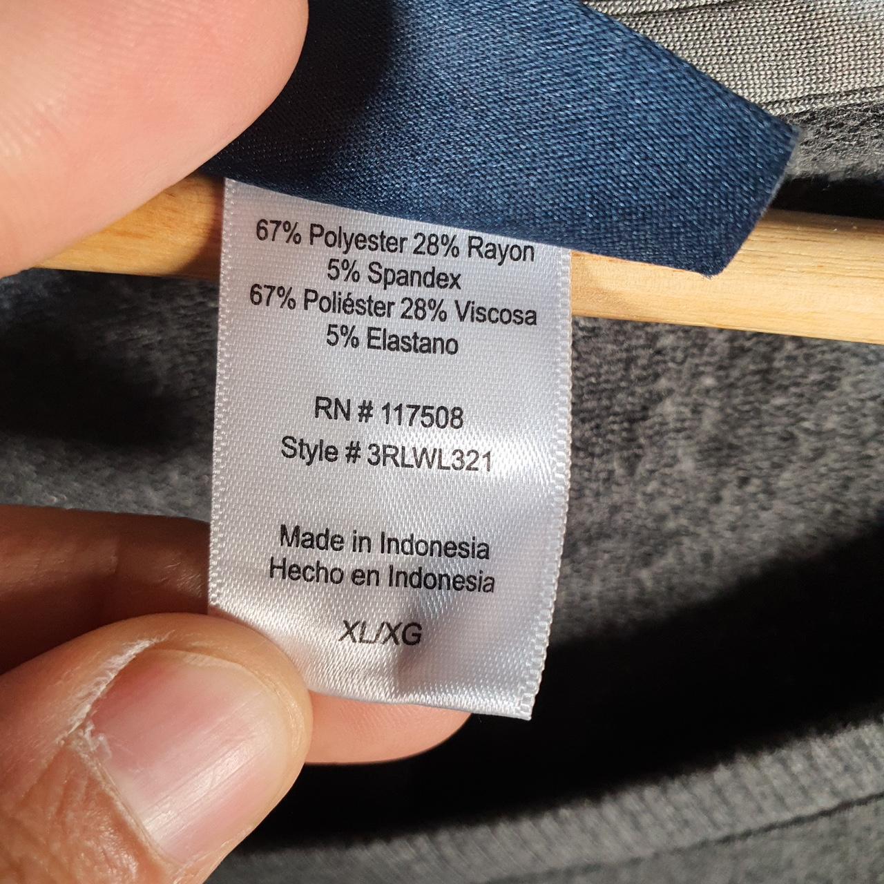 Vintage Reebok Spellout Knit Sweater Womens XL Grey Logo